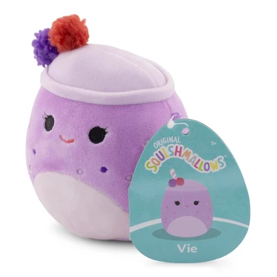Squishmallows Breakfast Squad 5 Inch Plush | Vie The Berry Smoothie 1 Squishmallows Breakfast Squad 5 Inch Plush | Vie The Berry Smoothie