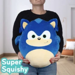 Squishmallows Sonic The Hedgehog Large 14-Inch Sonic Plush - Collectible Hedgehog Stuffed Animal, Sonic Movie Plush- Gift For Kids, Girls, Boys & Fans -Squishmallows GUEST 100512e5 4f57 4281 a370 882c615c2642