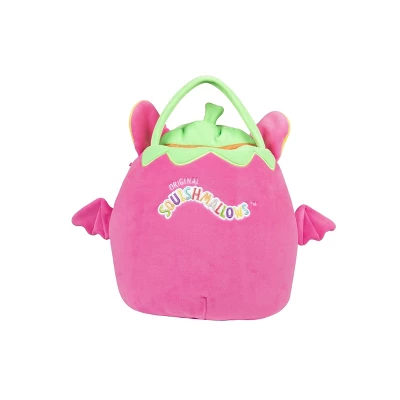 Squishmallows Gwendolyn The Neon Strawberry Bat Halloween Treat Pail 3 Squishmallows Gwendolyn The Neon Strawberry Bat Halloween Treat Pail - Image 3