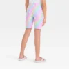 Girls' Squishmallows Bike Shorts Pastel Purple