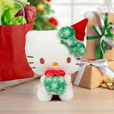 Squishmallows Hello Kitty And Friends 8" Hello Kitty Plush - Officially Licensed Sanrio Holiday Merchandise - Collectible Stuffed Animal - Gift For Kids 1 Squishmallows Hello Kitty And Friends 8" Hello Kitty Plush - Officially Licensed Sanrio Holiday Merchandise - Collectible Stuffed Animal - Gift For Kids