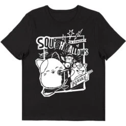 Squishmallows Concert Rock Out Women's Black Graphic Short Sleeve Crew Neck Tee -Squishmallows GUEST 26c6f580 6e21 418a 96e8 5963659c8f43