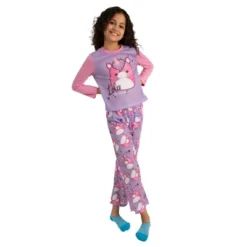 Youth Girls Squishmallows Lola The Unicorn 2-Piece Sleepwear Set With Long Sleeve Shirt And Sleep Pants -Squishmallows GUEST 30e848ec 8652 4fb0 8fc4 dada6bb9857a