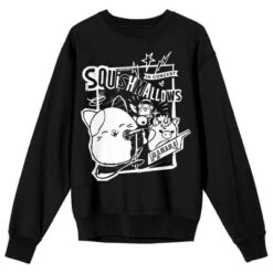 Squishmallows In Concert Crew Neck Long Sleeve Black Adult Sweatshirt -Squishmallows GUEST 4616fdd4 de47 4f25 8ba0 876270ec3722