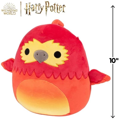 Squishmallows Harry Potter 10-Inch Fawkes Plush - Collectible Stuffed Animal Bird Toy Figure - Gift For Kids, Girls, Boys & Harry Potter Fans 1 Squishmallows Harry Potter 10-Inch Fawkes Plush - Collectible Stuffed Animal Bird Toy Figure - Gift For Kids, Girls, Boys & Harry Potter Fans
