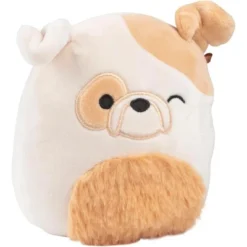Squishmallows 5-Inch Brock The Bulldog- Official Jazwares Little Plush- Collectible Soft & Squishy Mini Stuffed Animal Toy-Gift For Kids, Girls & Boys
