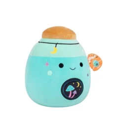 Squishmallows 12" Neon Teal Potion With Black Mushroom Label Medium Plush: Polyester Stuffed Animal Character -Squishmallows GUEST 63019a10 912d 43b7 b437 bc207607b782