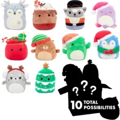 Squishmallows 5-Inch Holiday Mystery Box 5 Pk- Official Jazwares Christmas Plush- Collectible Soft Mini Stuffed Animal Toy-Gift For Kids, Girls & Boys -Squishmallows GUEST 64885320 b82d 4d90 98a8 0d6a46c62055