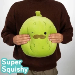 Squishmallows 12-Inch Charles Pickle W Mustache - Large Official Jazwares Plush- Collectible Stuffed Animal Toy - Great Gift For Kids, Girls & Boys -Squishmallows GUEST 6a426143 7114 4fc6 985c 8e593ead8a1a