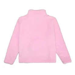 Squishmallows Squshmallows Lola The Unicorn Patch Long Sleeve Pink Youth Girl's Faux Shearling Quarter Zip Pullover -Squishmallows GUEST 7c91202f 7242 4c3c 8f5c d152e863f453