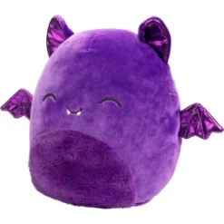 Squishmallows 10-Inch Blas The Purple Bat - Official Halloween 2025 Exclusive Plush - Collectible Stuffed Animal Toy - Gift For Kids, Girls & Boys