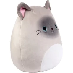 Squishmallows Original 10-Inch Felton The Siamese Cat - Official Jazwares Plush - Collectible Kitty Stuffed Animal Toy - Gift For Kids, Girls & Boys
