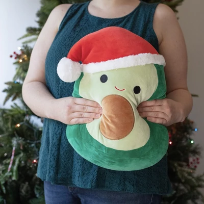 Squishmallows Original 12-Inch Austin The Avocado W Red Hat- Official Jazwares Plush - Collectible Stuffed Animal Toy - Gift For Kids, Girls & Boys 4 Squishmallows Original 12-Inch Austin The Avocado W Red Hat- Official Jazwares Plush - Collectible Stuffed Animal Toy - Gift For Kids, Girls & Boys - Image 4