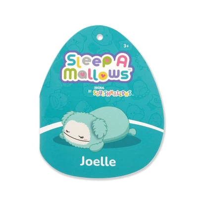 Squishmallows 18" Large Plush Joelle Teal Bigfoot Sleepamallows 9 Squishmallows 18" Large Plush Joelle Teal Bigfoot Sleepamallows - Image 9