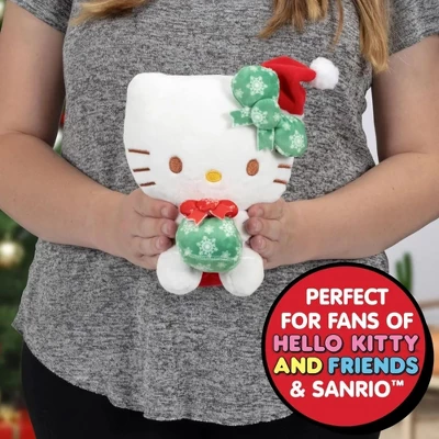 Squishmallows Hello Kitty And Friends 8" Hello Kitty Plush - Officially Licensed Sanrio Holiday Merchandise - Collectible Stuffed Animal - Gift For Kids 4 Squishmallows Hello Kitty And Friends 8" Hello Kitty Plush - Officially Licensed Sanrio Holiday Merchandise - Collectible Stuffed Animal - Gift For Kids - Image 4