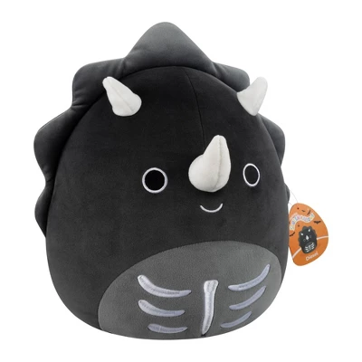 Squishmallows 12" Black Skeleton Triceratops Medium Plush 11 Squishmallows 12" Black Skeleton Triceratops Medium Plush - Image 11