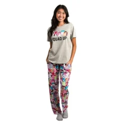 Squishmallows Adult Juniors Sleepwear Set With Short Sleeve Tee And Sleep Pants 9 Squishmallows Adult Juniors Sleepwear Set With Short Sleeve Tee And Sleep Pants -Squishmallows GUEST ac750692 32f6 4cd4 b1d6 90d492159b11