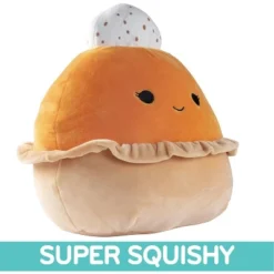 Squishmallows 10-Inch Torize The Pumpkin Pie - Fall Halloween 2025 Exclusive Plush - Dessert Food Stuffed Animal Toy - Gift For Kids, Girls & Boys