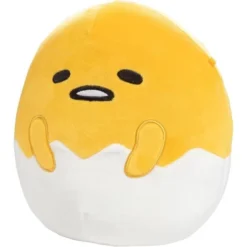 Squishmallows 8-Inch Gudetama The Lazy Egg- Official Jazwares Plush- Collectible Soft & Squishy Sanrio Stuffed Animal Toy- Gift For Kids, Girls & Boys