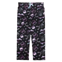 Squishmallows Neon Line Art AOP Women's Black Sleep Pajama Pants 6 Squishmallows Neon Line Art AOP Women's Black Sleep Pajama Pants -Squishmallows GUEST c4635f1b fedf 4670 9fe6 ebfe73c9aede