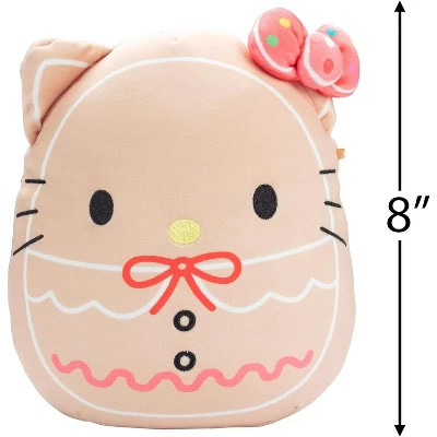Squishmallows Original 8-Inch Hello Kitty Gingerbread Official Jazwares Plush - Collectible Sanrio Stuffed Animal Toy - Gift For Kids, Girls & Boys 3 Squishmallows Original 8-Inch Hello Kitty Gingerbread Official Jazwares Plush - Collectible Sanrio Stuffed Animal Toy - Gift For Kids, Girls & Boys - Image 3