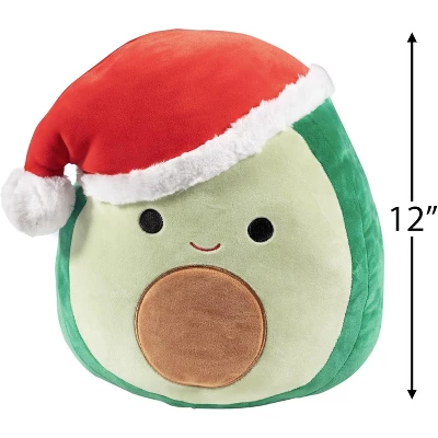 Squishmallows Original 12-Inch Austin The Avocado W Red Hat- Official Jazwares Plush - Collectible Stuffed Animal Toy - Gift For Kids, Girls & Boys 3 Squishmallows Original 12-Inch Austin The Avocado W Red Hat- Official Jazwares Plush - Collectible Stuffed Animal Toy - Gift For Kids, Girls & Boys - Image 3