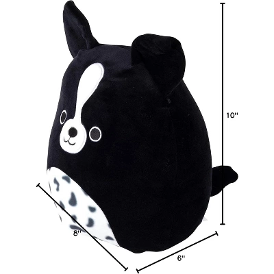 Squishmallows Monty The Dog Plush - Border Collie Puppy Stuffed Animal Toy- Add To Your Squad - Gift For Kids, Girls, Boys & Animal Lovers 3 Squishmallows Monty The Dog Plush - Border Collie Puppy Stuffed Animal Toy- Add To Your Squad - Gift For Kids, Girls, Boys & Animal Lovers - Image 3