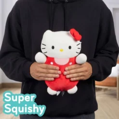 Squishmallows Hello Kitty Plush- Original Sanrio 10-Inch HugMees, Official Jazwares Plush- Collectible Cat Stuffed Animal- Gift For Kids, Girls & Boys -Squishmallows GUEST e0154945 d736 4840 9102 586005f717e3