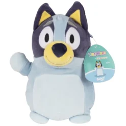Squishmallows 10" Bluey HugMees 2pk Plush - Bluey & Chilli- Officially Licensed 2025 Jazwares Dog Stuffed Animals - Great Gift For Kids & Fans