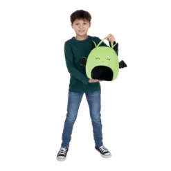 Squishmallows Leap The Bat Halloween Trick Or Treat Pail Green