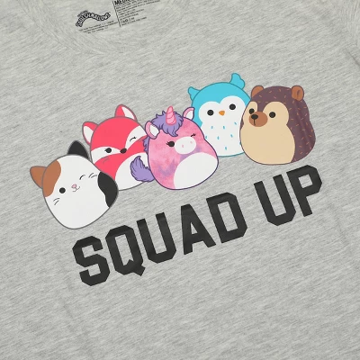 Squishmallows Adult Juniors Sleepwear Set With Short Sleeve Tee And Sleep Pants 3 Squishmallows Adult Juniors Sleepwear Set With Short Sleeve Tee And Sleep Pants - Image 3