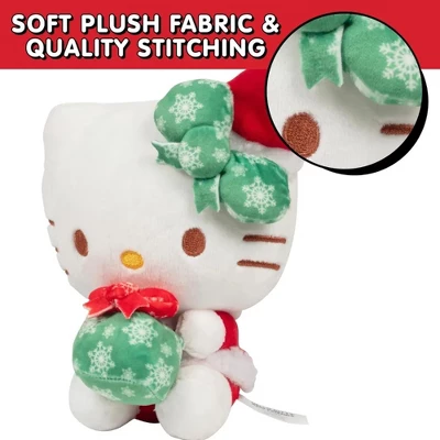 Squishmallows Hello Kitty And Friends 8" Hello Kitty Plush - Officially Licensed Sanrio Holiday Merchandise - Collectible Stuffed Animal - Gift For Kids 3 Squishmallows Hello Kitty And Friends 8" Hello Kitty Plush - Officially Licensed Sanrio Holiday Merchandise - Collectible Stuffed Animal - Gift For Kids - Image 3