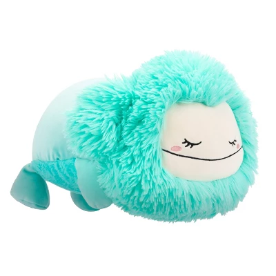 Squishmallows 18" Large Plush Joelle Teal Bigfoot Sleepamallows 2 Squishmallows 18" Large Plush Joelle Teal Bigfoot Sleepamallows - Image 2