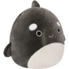 Squishmallows Original 14-Inch Large Kai The Orca Whale Christmas Plush - Collectible Stuffed Animal Toy - Holiday Gift For Kids, Girls & Boys