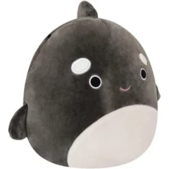 Squishmallows Original 14-Inch Large Kai The Orca Whale Christmas Plush - Collectible Stuffed Animal Toy - Holiday Gift For Kids, Girls & Boys