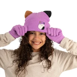 Squishmallows 3D Cat Ears Youth Beanie And Gloves Set -Squishmallows GUEST fd6bfcd2 899e 45ec 91d9 94953d503f57
